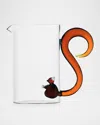 Ichendorf Animal Farm Squirrel Glass Pitcher 18cm In Multi