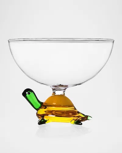 Ichendorf Animal Farm Turtle Bowl, 8.5 Oz. In Amber