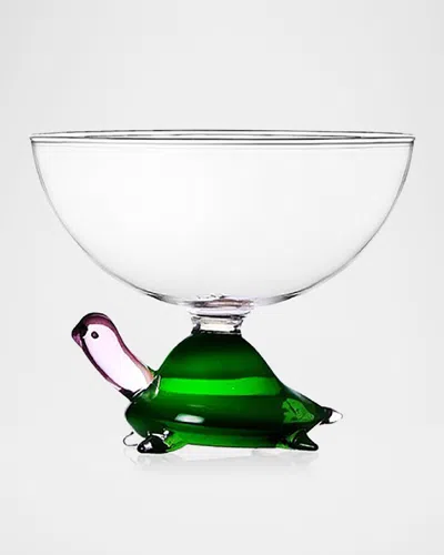 Ichendorf Animal Farm Turtle Bowl, 8.5 Oz. In Green