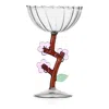 Ichendorf Botanica Champagne Glass In Peach