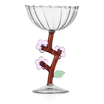 Ichendorf Botanica Champagne Glass In Peach