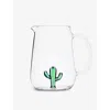 Ichendorf Cactus Glass Jug 18.5cm