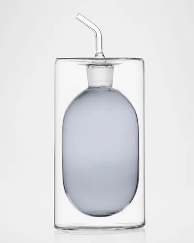 Ichendorf Cilindro Colore Oil Bottle, 8.5 Oz. In Smoke