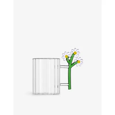 Ichendorf Daisy Optic Glass Mug In Transparent