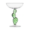 Ichendorf Desert Plants Cactus Coupe Glass In Green