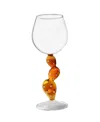 Ichendorf Desert Plants Cactus Stemmed Glass, 11.8 Oz. In Amber