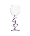 Ichendorf Desert Plants Cactus Stemmed Glass, 11.8 Oz. In Pink