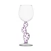 Ichendorf Desert Plants Cactus Wine Glass In Light Pastel Pink