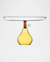 Ichendorf Fruits & Flowers Raised Pear Cake Stand