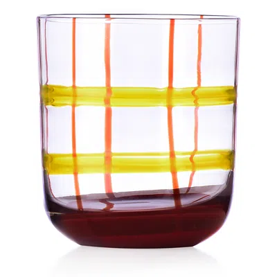 Ichendorf Gesti Yellow Bordeaux Tumbler In Multi