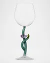 Ichendorf Marine Garden Stemmed Glass, 11.8 oz In Pink