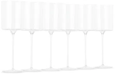 Ichendorf Milano Arles Wine Tasting Glass Set, 6 Pcs In Clear