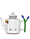 Ichendorf Milano Botanica Glazed-finish Teapot In White
