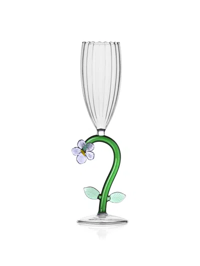 Ichendorf Milano Botanical Optical Flute Flower In Lilac