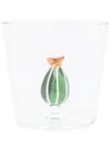 Ichendorf Milano Cactus-motif Cylinder Glass In Neutrals