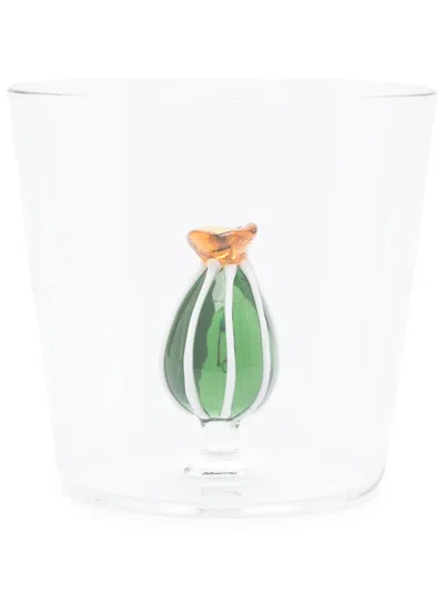 Ichendorf Milano Cactus-motif Cylinder Glass In Neutrals