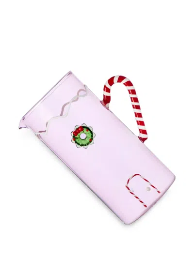 Ichendorf Milano Candy Cane-handle Jug In Pink