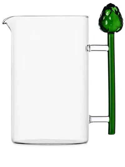 Ichendorf Milano Carciofo Glass Pitcher In White
