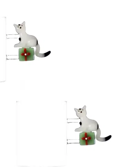 Ichendorf Milano Cat-motif Mugs (set Of Two) In Multi