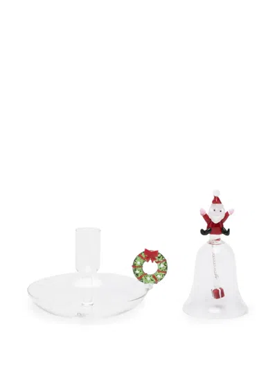 Ichendorf Milano Christmas Bell And Candleholder In White