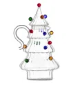 Ichendorf Milano Christmas Tales Tree Glass Jug (26cm) In Multi