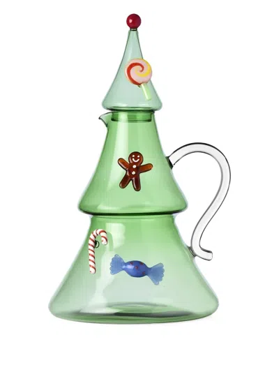 Ichendorf Milano Christmas Tales Tree Glass Mug In Green