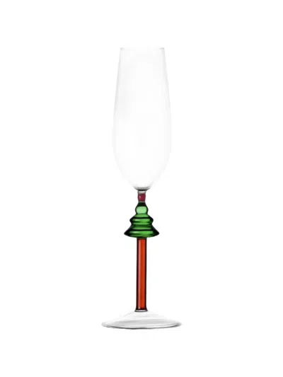 Ichendorf Milano Christmas-tree Flutes (set Of Two) In Weiss