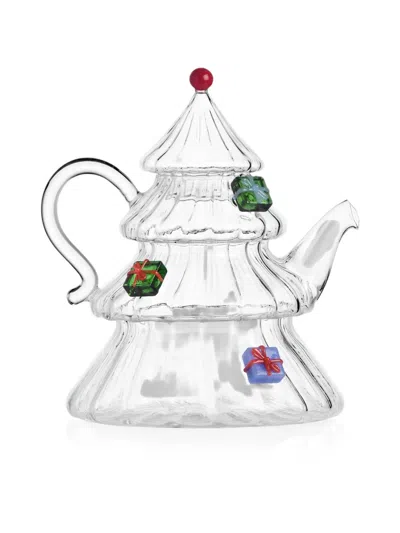 Ichendorf Milano Christmas-tree Teapot (19cm X 17cm X 21cm) In Transparent