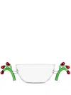Ichendorf Milano Cylindrical-design Glass Bowl In White