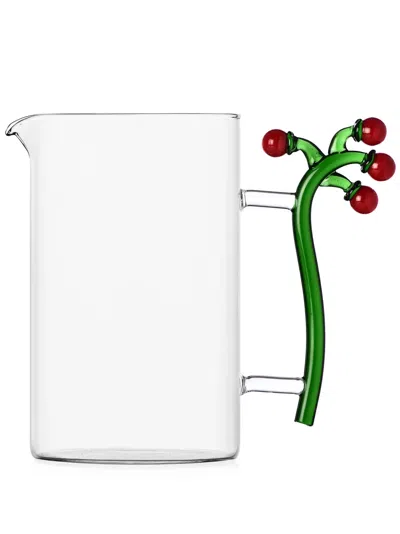 Ichendorf Milano Cylindrical-design Glass Pitcher In White