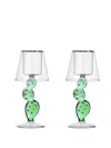 ICHENDORF MILANO DESERT PLANTS CANDLE HOLDER (SET OF TWO)