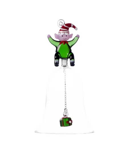 Ichendorf Milano Elf-detail Gift-pendant Christmas Bells (set Of Two) In Multi