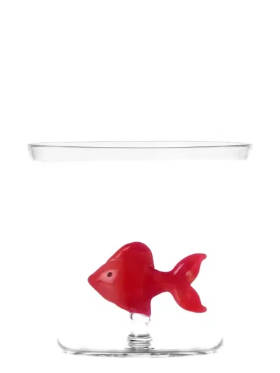Ichendorf Milano Fish Glass Tumbler (set Of Two) In White
