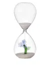 Ichendorf Milano Flower-embellished Hourglass (6.5cm X 16cm) In Transparent