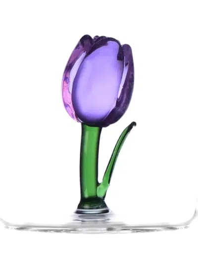 Ichendorf Milano Flower Tumblers (set Of Six) In Purple