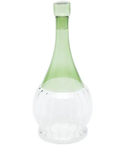 Ichendorf Milano Garden Picnic Glass Vase In Green