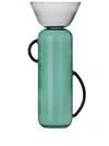Ichendorf Milano Large Gelée Glass Vase (35cm X 14cm) In Green