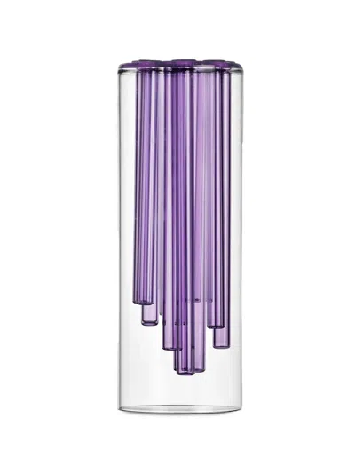 Ichendorf Milano Jelly Cylindrical-tubes Vase In Purple