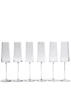 Ichendorf Milano Manhattan Champagne Flute Set In Neutrals