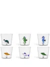 Ichendorf Milano Marine Garden Assorted Tumblers (set Of Six) In White