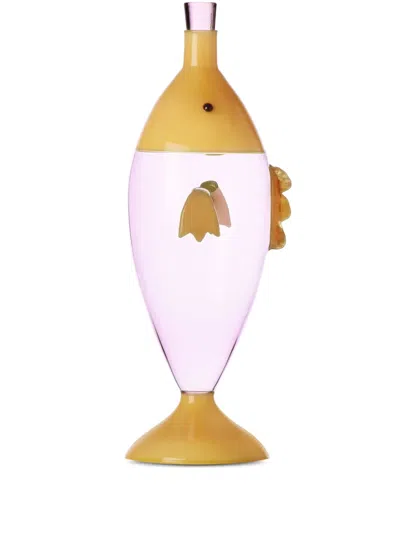 Ichendorf Milano Marine Garden Fish Glass Bottle (900ml) In 粉色