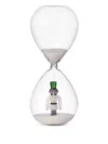 Ichendorf Milano Nutcracker Hourglass (8cm X 20cm) In Transparent