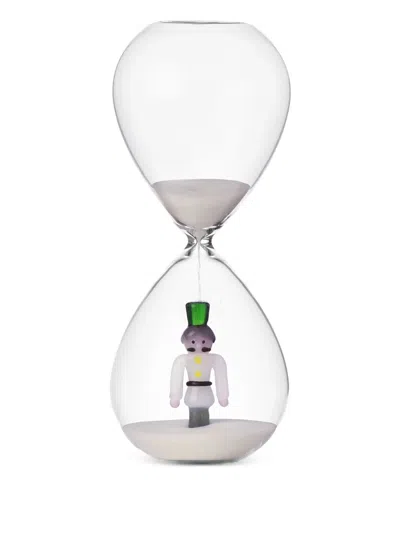 Ichendorf Milano Nutcracker Hourglass (8cm X 20cm) In Transparent