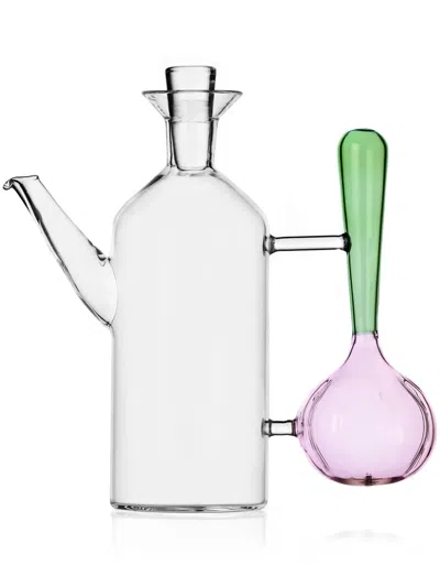 Ichendorf Milano Olive Oil Glass Dispenser In White