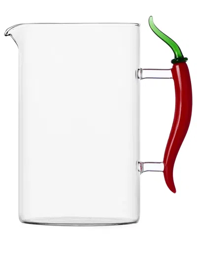 Ichendorf Milano Peperoncino Glass Pitcher In White