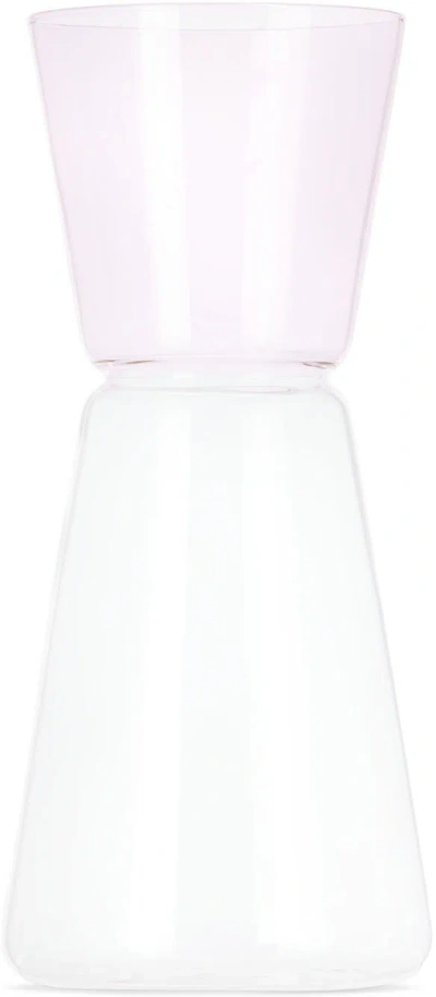 Ichendorf Milano Pink High Rise Pitcher, 500 ml In Clear/pink