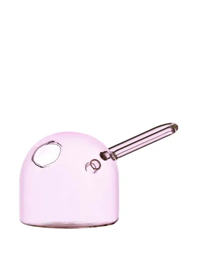 Ichendorf Milano Pot Glass Teapot In Pink