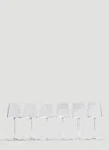 Ichendorf Milano Set Of Six Manhattan Red W In Transparent