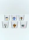 Ichendorf Milano Marine Garden Set-of-six Assorted Tumblers In Multicolour