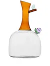 Ichendorf Milano Snail Glass Decanter (27.5cm) In White